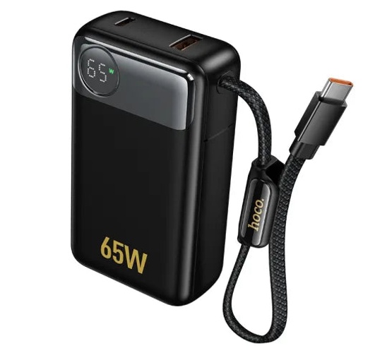 HOCO Q53 Skillful 65W Power Bank 12000mAh Black