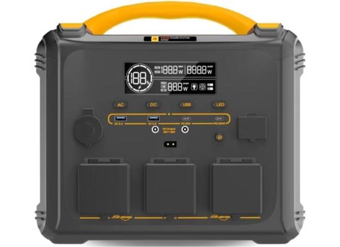 Kodak S1210 Portable Station 1102.5Wh Battery Capacity 2400W Peak Output Power 800W Solar Input Power Optimal Performance with Kodak Solar Panels product thumbnail 2