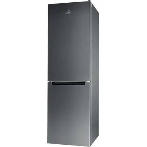 Indesit Bottom Freezer Refrigerator A++, 60Cm, 328Lit, Stainless Steel