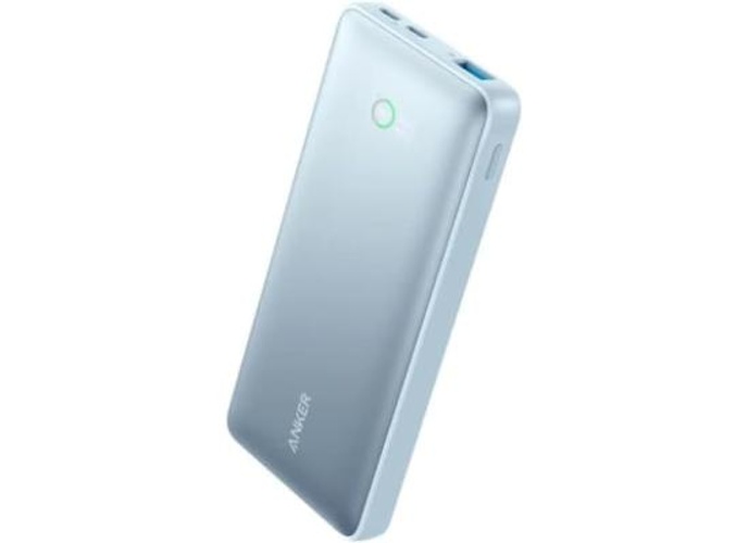 Anker 533 Power Bank10000mah Portable Charger-A1249 (PowerCore 25W) With 3 Port, 2 USB-C, 1 USB-A Fast Charging Battery Pack For iPhone Series, iPad, Samsung, Android and More (Blue) product thumbnail 2
