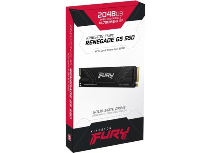 Kingston FURY Renegade G5 2TB PCIe 5.0 NVMe M.2 SSD up to 14,700MB/s product thumbnail 2