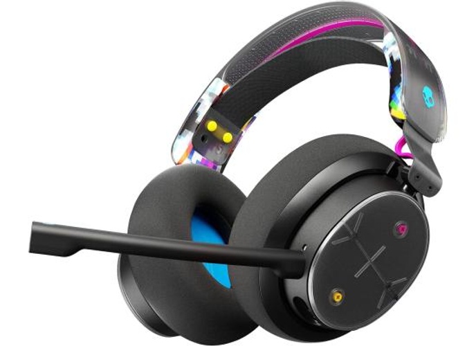 Skullcandy PLYR Multi-Platform Over-Ear Wireless Gaming Headset, Enhanced Sound Perception, 24 Hr Battery, AI Microphone, Works with Xbox PlayStation and PC - Black product thumbnail 2