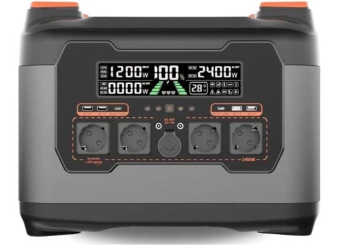 Kodak S2400 Portable Station 2047.5Wh Battery Capacity 4800W Peak Output Power 1200W Solar Input Power Optimal Performance with Kodak Solar Panels product thumbnail 2