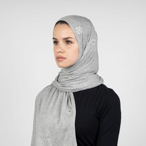 حجاب - رمادي product thumbnail 5