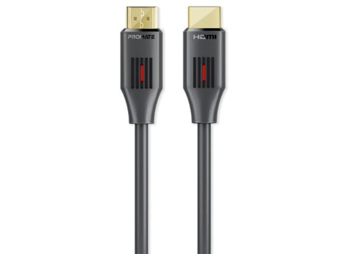 Promate ProLink4K60-300 HDMI 2.0 Cable 4K@60Hz Slim 3m 3D Video Support 18Gbps Bandwidth Ethernet Support & Gold-Plated Connectors product thumbnail 2