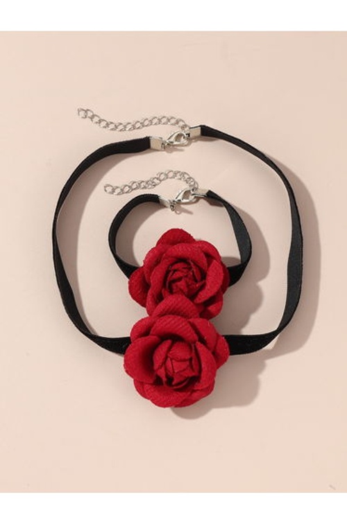 Set of 2 - Flower Necklace and Bracelet product thumbnail 2
