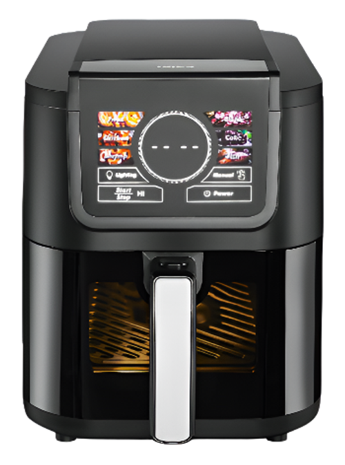 Trisa Hot Air Fryer, AI Fry Pro, 5LIt, 1500Watts, Black