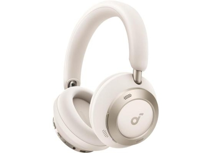Anker Soundcore Space One Pro, with Headphones Case, Adaptive Active Noise Cancelling Headphones Driven by 6 Mics, Super Foldable Design, 60H Lossless Audio, Ultra-Fast Charging, Hi-Res Wireless - White product thumbnail 2