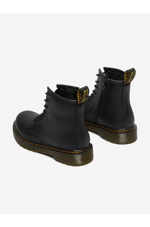 Dr Martens Kids 1460 Softy T Leather Lace Up Boots in Black product thumbnail 4
