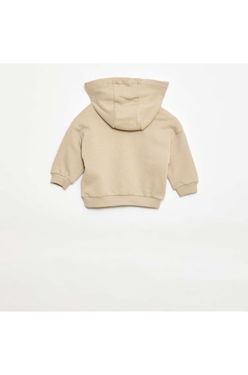Monochrome Hoodie and Joggers Set - 2 Piece BEIGE product thumbnail 4