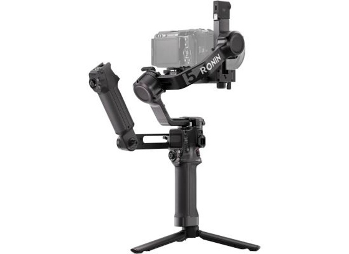 DJI RS 5 Gimbal Combo Kit, 2nd Gen Automated Axis Locks, OLED Touchscreen with Auto-Lock, Z-Axis Vertical Indicator, AI Tracking Module, Briefcase Handle, Black product thumbnail 2