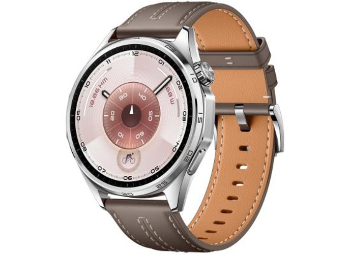 HUAWEI WATCH GT 6 GPS 46mm Smart Watch, 1.47''AMOLED Touchscreen, up to 21 days battery life, Cycling,100+ Sports Mode, iOS & Android, All-day Health Monitoring, Emotional Wellbeing, Grey product thumbnail 2