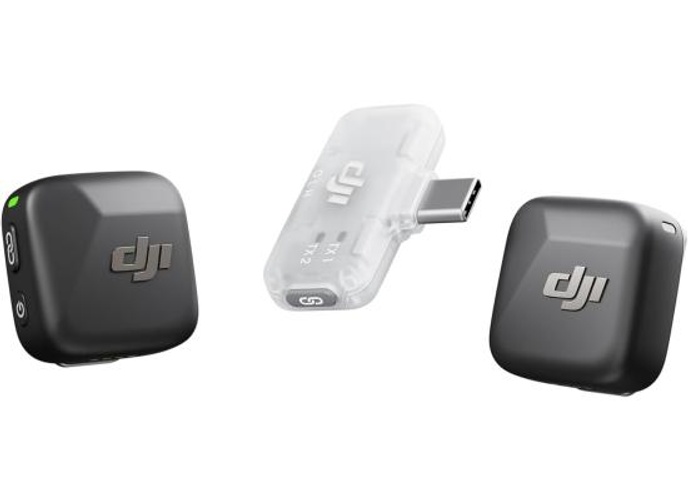 DJI Mic Mini (2 TX + 1 Mobile RX), Wireless Lavalier Microphone for iPhone 17/16/15 & Android/PC/Tablet, Plug-and-Play, 300m Transmission, Ultralight, Active Noise Cancelling, YouTube, Vlog, Streaming product thumbnail 2