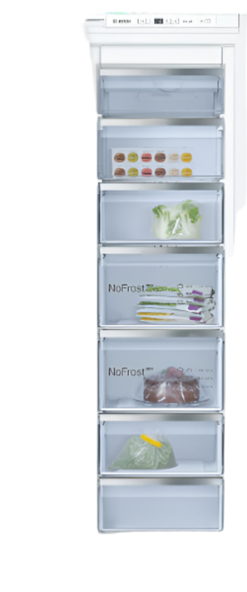 Bosch Integrated Upright Freezer A++, 60cm, Serie6, 212Lit, White product thumbnail 2
