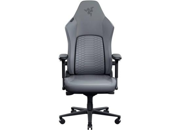 RAZER Iskur V2 NewGen (2025) Gaming Chair, HyperFlex Lumbar Support System, Gen-2 EPU Leather WITH CoolTouch Technology, Cold-Cured Foam, 4D Adjustable Armrests, Light Gray product thumbnail 2