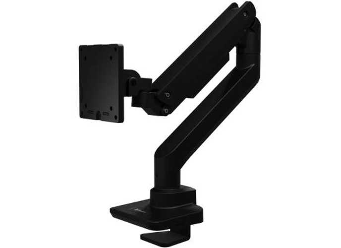 Arozzi Alzare Neo Pro Gas Spring Heavy Duty Monitor Arm Extra Strong Desk Mount Support up to 20KG 360° Screen Rotation Adjustable Height & Full Motion - Black product thumbnail 2