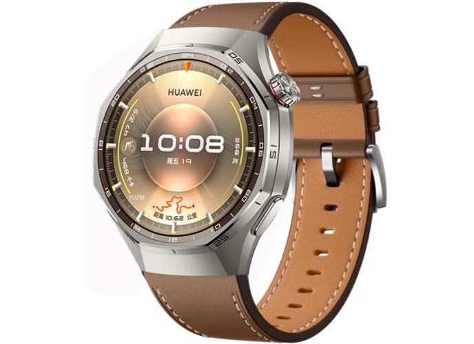 HUAWEI WATCH GT 6 Pro GPS 46mm Smart Watch, 1.47''AMOLED Touchscreen, up to 21 days battery life, Pro-level Cycling, 100+ Sports Mode, iOS & Android, ECG Analysis, All-day Health Monitoring, Brown product thumbnail 2