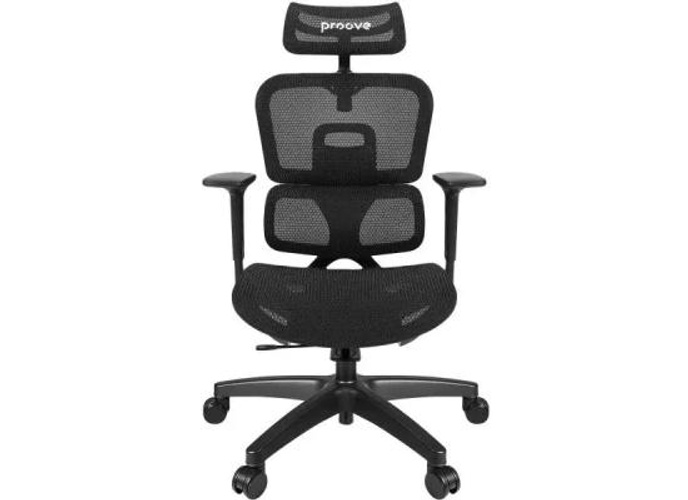 Proove CEO Ergonomic Office Chair with 4D Armrests & Footrest – Black product thumbnail 2