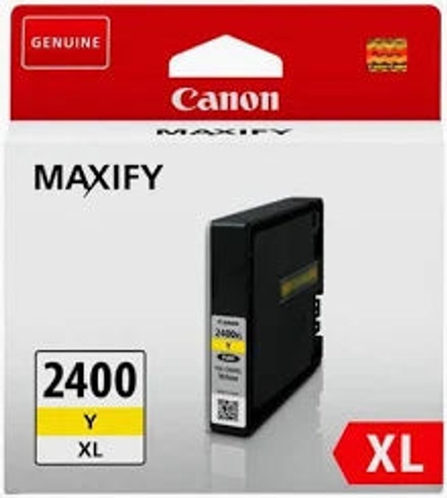 حزمة خراطيش حبر كانون (Canon) أصلية عالية الإنتاجية PGI-2400XL - طقم 4 ألوان (أسود، أزرق، أرجواني، أصفر) - تقنية حبر DRHD الصبغي - متوافقة مع سلسلة MAXIFY product thumbnail 2