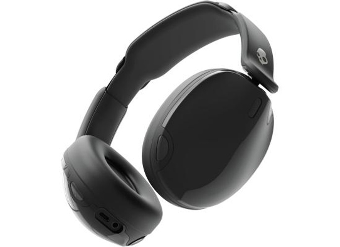 Skullcandy Hesh 540 ANC Wireless Over-Ear Bluetooth Headphones with THX Spatial Audio, Active Noise Cancelling, Personalized Sound, Up to 65 Hours Battery, Microphone for iPhone Android - True Black product thumbnail 2