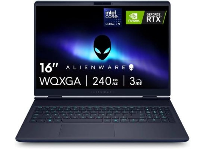 Dell Alienware 16X Aurora (2025) NEW Intel Core Ultra 9 Gen II 275HX 24-Cores w/ NVIDIA RTX™ 5060 8GB DDR7 & 2.5K IPS 240Hz Display , Blue product thumbnail 2