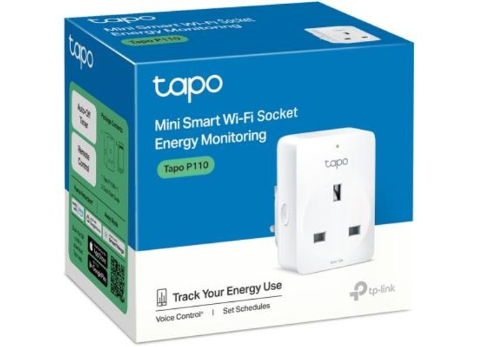 TP-Link Tapo P100 Smart Plug Outlet Wi-Fi Works with Alexa &oogle Home Max 13A Wireless Smart Socket Device Sharing, Alexa Plug - White product thumbnail 2