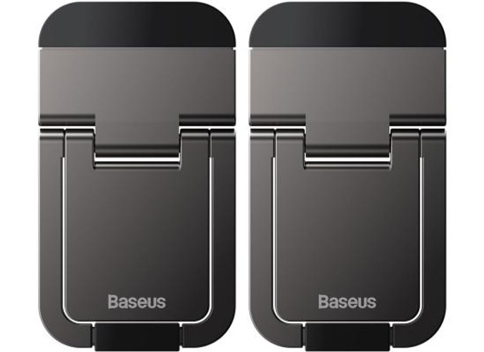 Baseus Slim Laptop Kickstand (2 PCS) Compact, Durable, Heat Dissipation, Adjustable Viewing Angle - Black product thumbnail 2