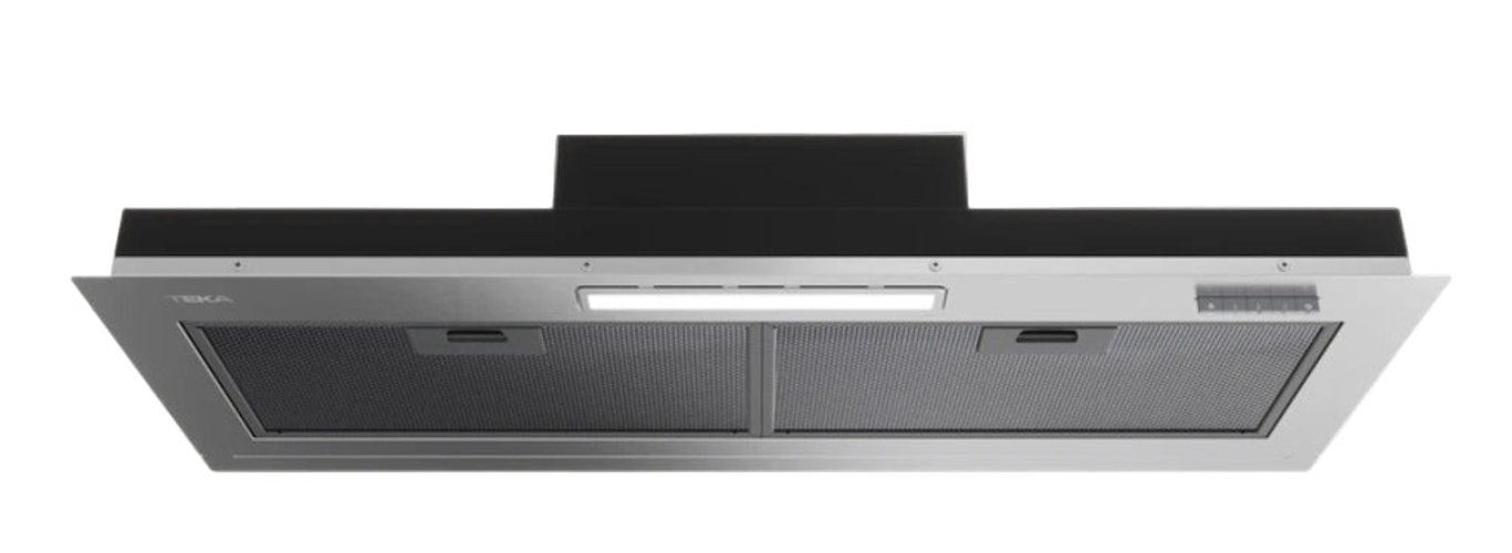 Teka Fully integrated Invisible Built in Hood, 90Cm, Black Glass