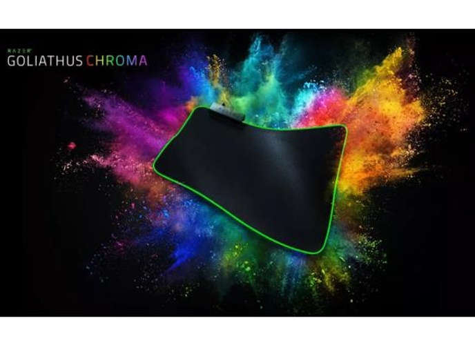 Razer Goliathus Chroma Soft Gaming Mouse Mat with Micro-Textured Cloth Surface Optimized for All Sensitivity Settings and Sensors RGB Chroma product thumbnail 2