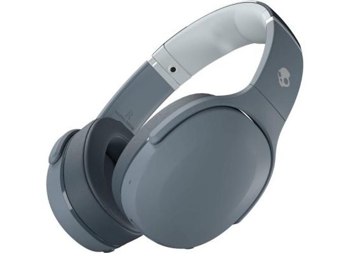 Skullcandy Crusher Evo Wireless Bluetooth Headphones with Multi-Sensory Bass and Charging Cable, Noise Isolating Over-Ear Fit, Up to 40 Hours Battery, Microphone for iPhone Android - Chill Grey product thumbnail 2