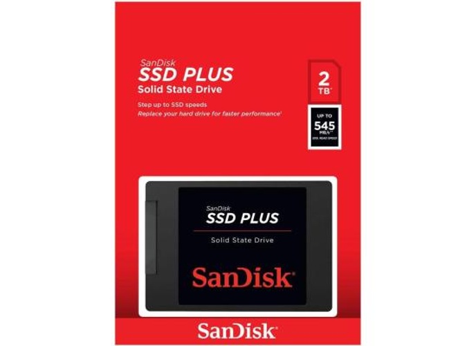 SanDisk SSD PLUS 2TB SATA III Solid State Drive (SSD) 2.5"/7mm, Up to 545 MB/s product thumbnail 2