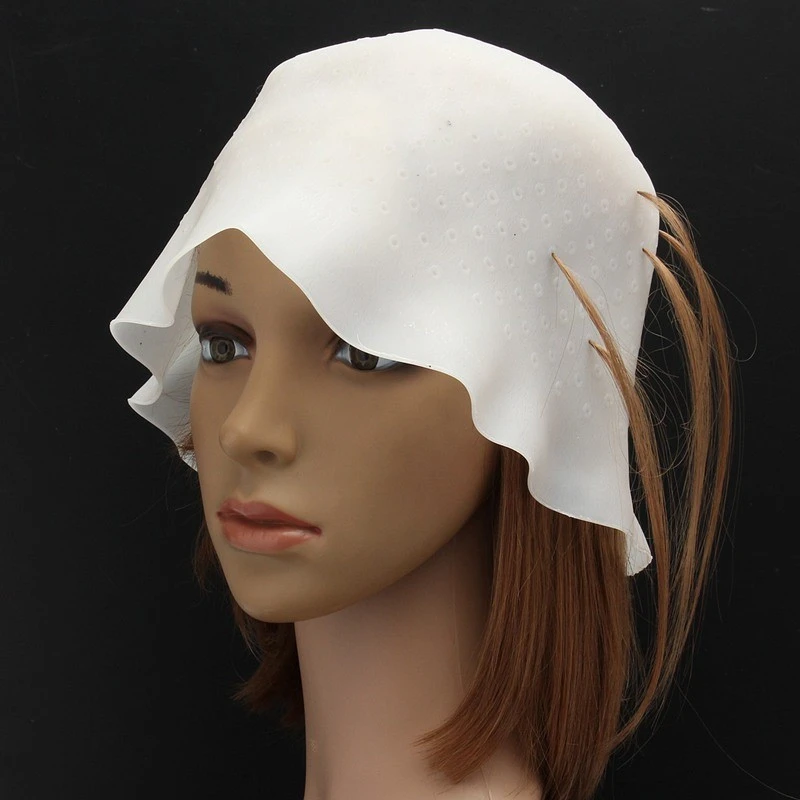 Reusable Professional Salon Silicone Hair Coloring Highlighting Dye Cap