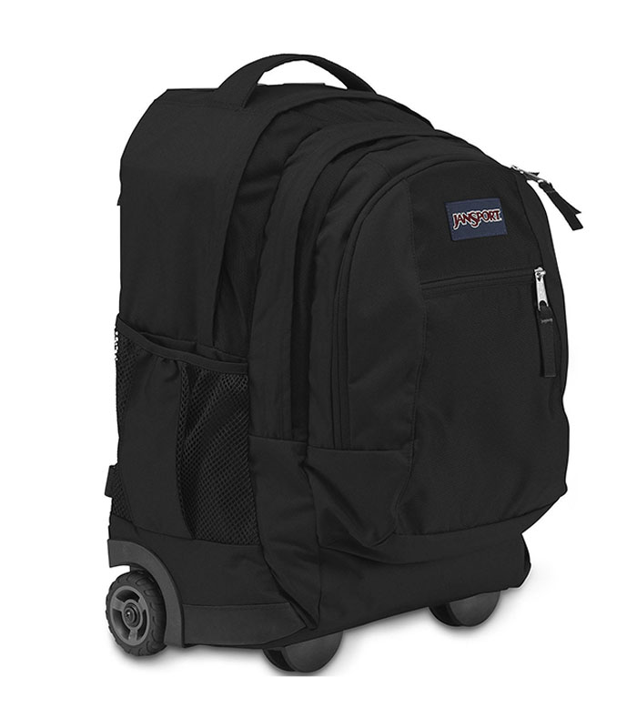 JanSport Driver 8 Black Rolling Backpack