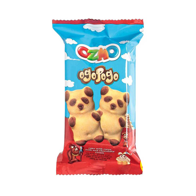 Ozmo Ogopogo Cake With Chocolate Cream Filling 34g