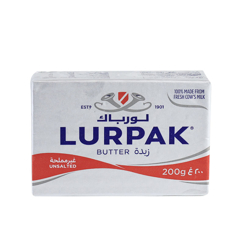 Lurpak Butter Unsalted 200g