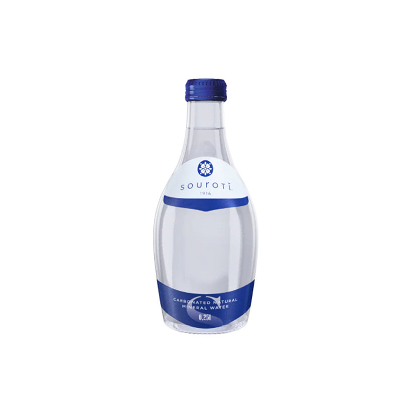 Souroti Carbonated Natural Mineral Water 250ml