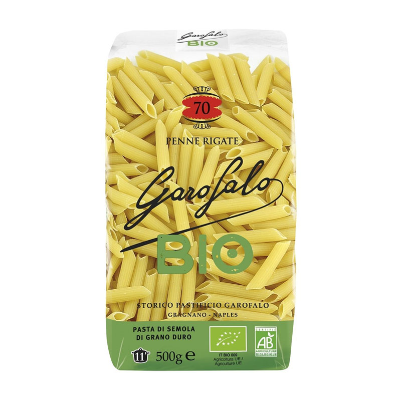 Garofalo Organic Penne Rigate Pasta 500g