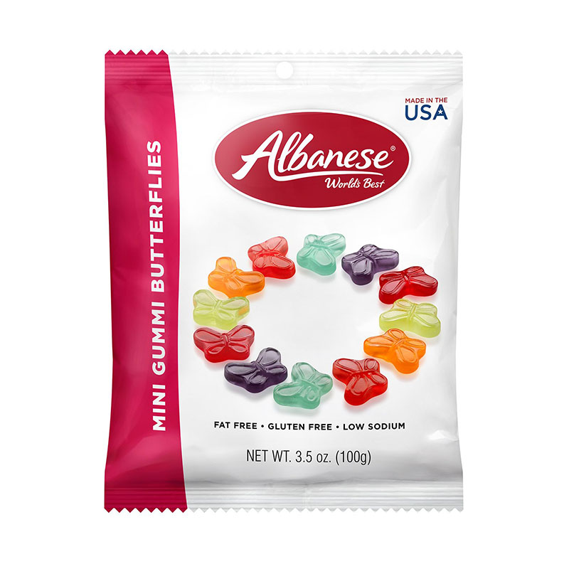 Albanese Mini Gummi Butterflies 100g