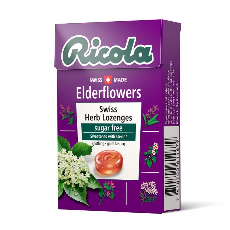 Ricola Elderflowers Sugar Free Herb Drops 45g