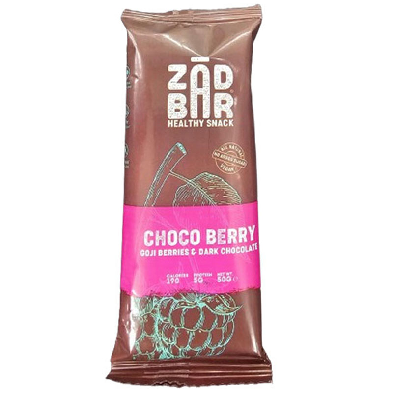 Zad Bar No Added Sugar Choco Berry 50g