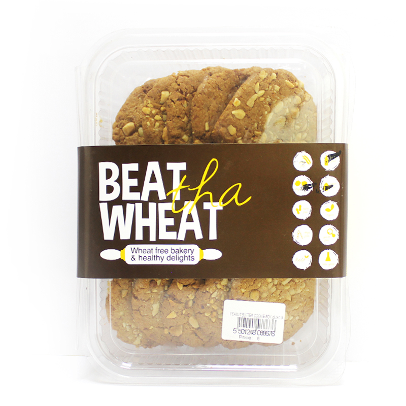 Beat Tha Wheat Gluten Free Peanut Butter Cookies ~ 330g
