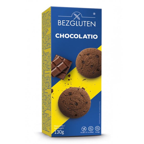 Bezgluten Gluten Free Chocolate Cookies 130g