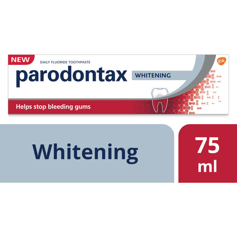 Parodontax Whitening Toothpaste for Bleeding Gums 75ml