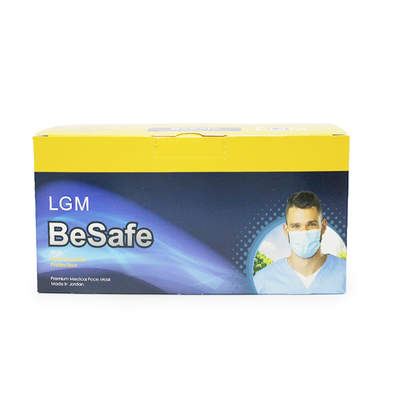 BeSafe Disposable Face Mask - Blue 50pcs