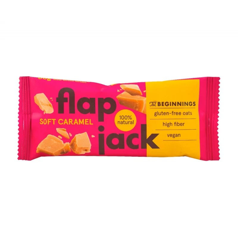 The Beginnings Flapjack Caramel Bar 60g