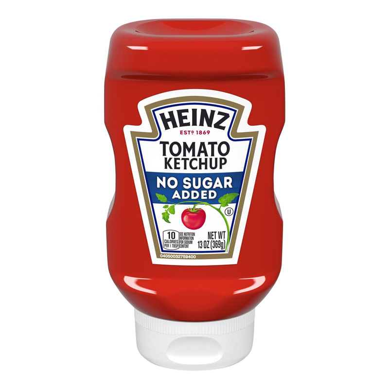 Hienz Tomato Ketchup, No Sugar Added 369g