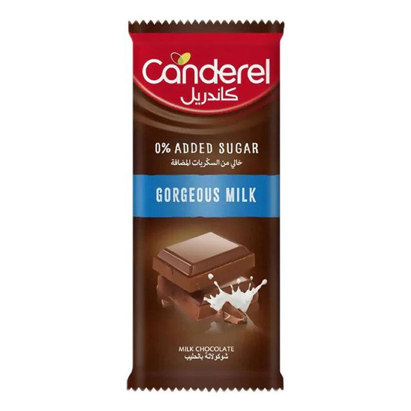 Canderel Gorgeous Milk Chocolate, Sugar Free 100g