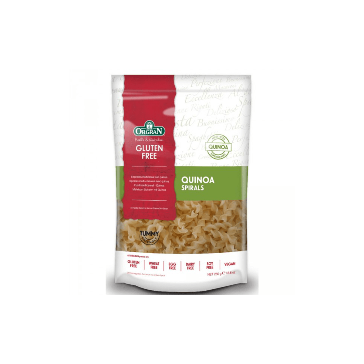 Orgran Quinoa Spirals 250g