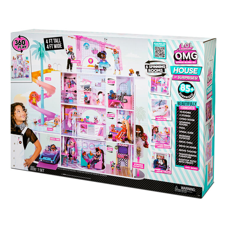 L.O.L. Surprise! OMG House of Surprises Doll Playset