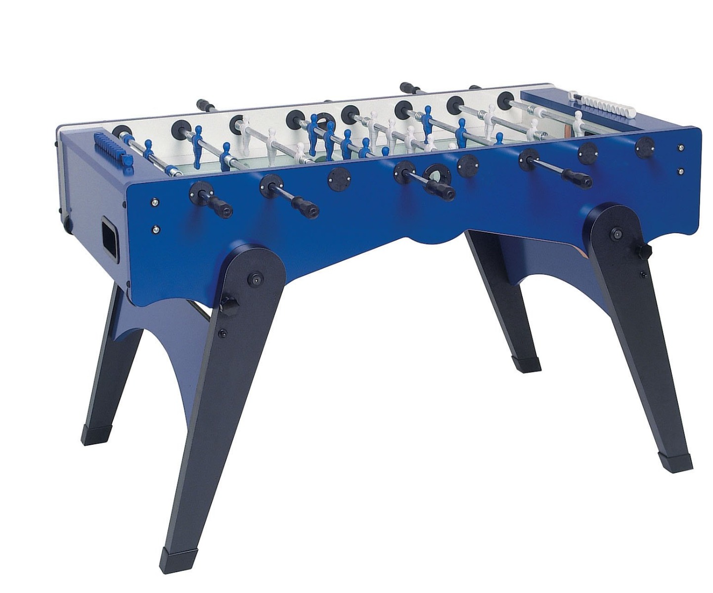 Garlando Football Table Foldy Blue Color Outgoing Rods